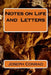 Notes on Life and Letters by Joseph Conrad