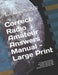Correct Radio Amateur Answers Manual - Large Print: Technician, General, Extra by Mark Paul Kleine