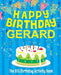 Happy Birthday Gerard - The Big Birthday Activity Book: (Personalized Children's Activity Book) by Birthdaydr
