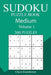 300 Medium Sudoku Puzzle Book by Claire Eisenhower