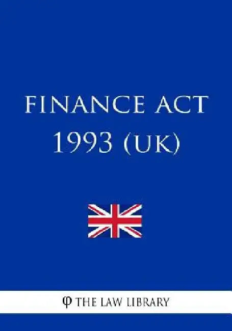 Finance Act 1993 by The Law Library