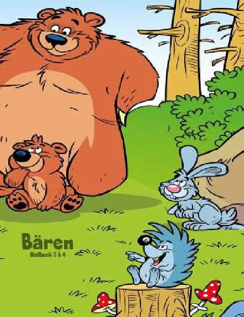 Bärenmalbuch 3 & 4 by Snels, Nick