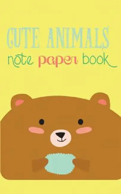 Cute Animals Note Paper Book: 120-page Scrap Paper Notebook for Recording Notes (5 x 8 Inches - Pocket-sized) by Journal Jungle Publishing