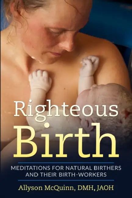 Righteous Birth: Meditations for Natural Birthers and Their Birthworkers by Allyson McQuinn