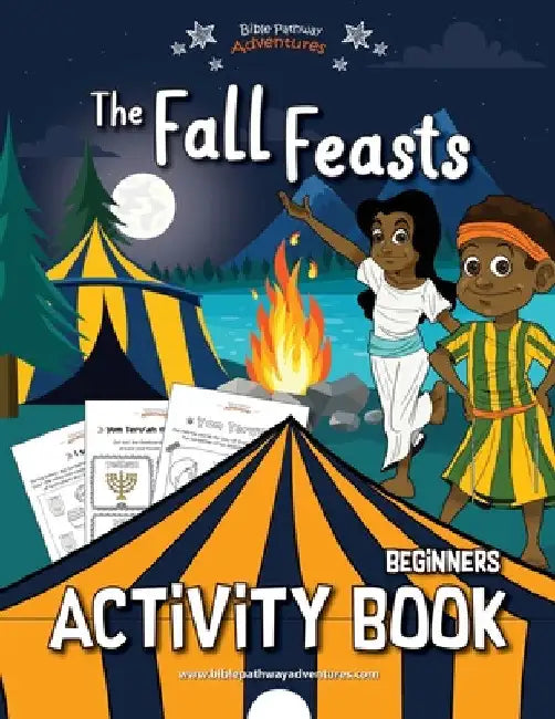 The Fall Feasts Beginners Activity book by Bible Pathway Adventures
