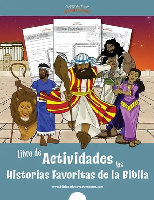 Libro de Actividades de las Historias Favoritas de la Biblia by Bible Pathway Adventures