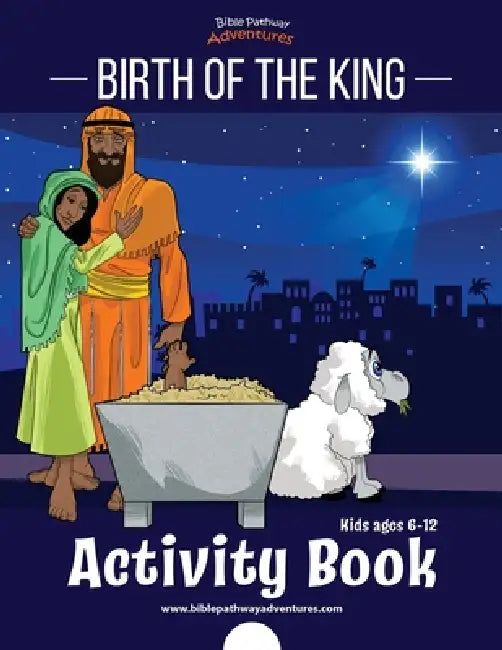 Birth of the King Activity Book by Bible Pathway Adventures, Pip Reid