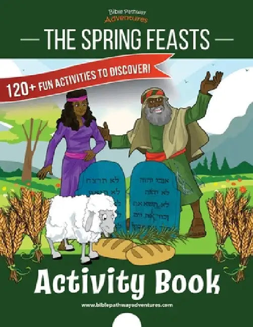 The Spring Feasts Activity Book by Bible Pathway Adventures