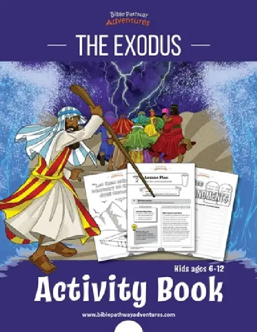 The Exodus Activity Book by Bible Pathway Adventures, Pip Reid