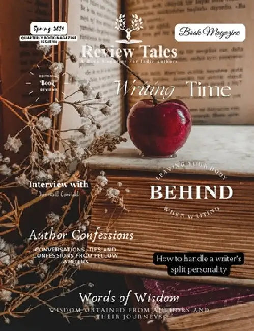 Review Tales - A Book Magazine For Indie Authors - 10th Edition (Spring 2024) by Main, S. Jeyran