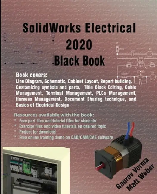 SolidWorks Electrical 2020 Black Book by Gaurav Verma