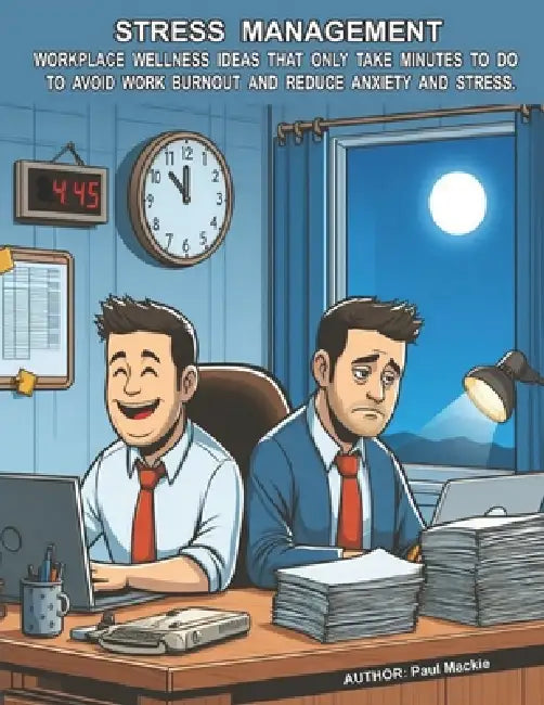 Stress Management: Workplace Wellness Ideas That Only Take Minutes To Do To Avoid Work Burnout And Reduce Anxiety And Stress by Paul MacKie