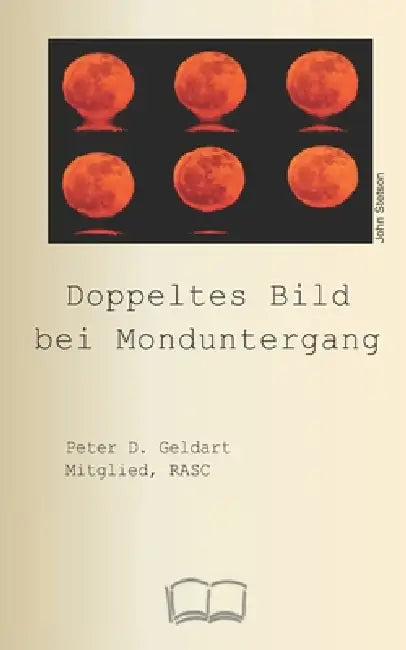 Doppeltes Bild bei Monduntergang by Google Translate, Petrus Geldart