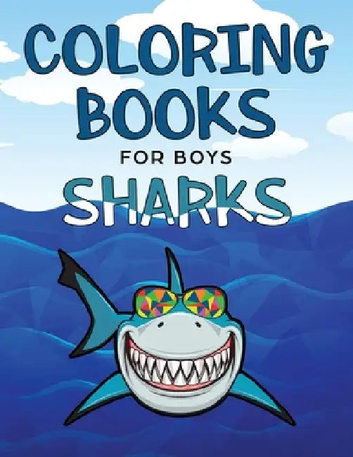 Shark Coloring Book by Harper Hall