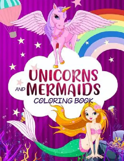 Mermaid Unicorn Colouring by Harper Hall