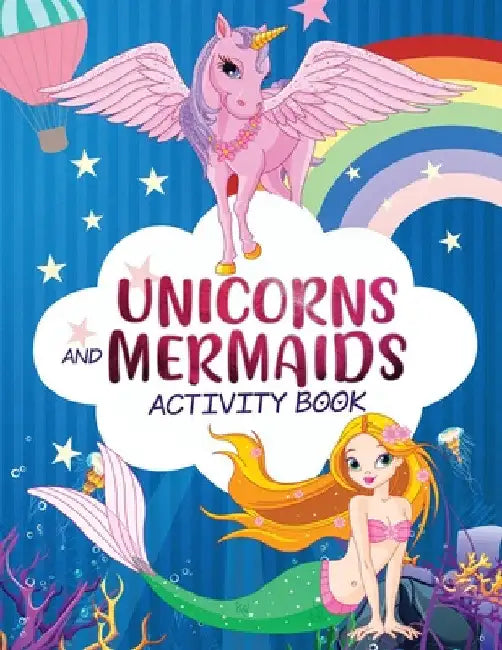 Mermaid Unicorn Activity Workbook by Harper Hall