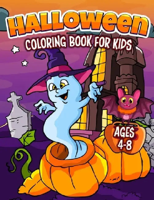 Halloween Coloring Book by Harper Hall