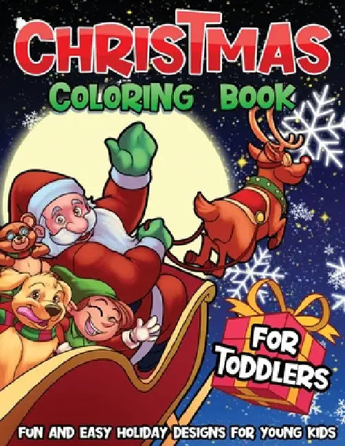 Christmas Coloring Book by Harper Hall