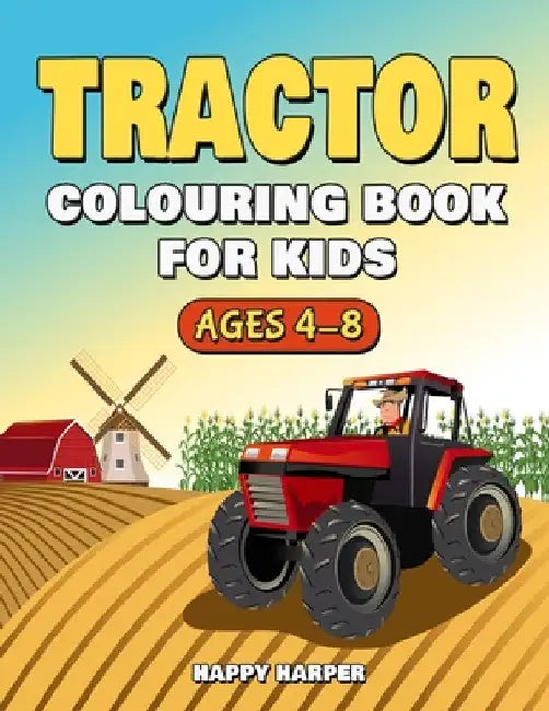 Tractor Colouring Book by Harper Hall