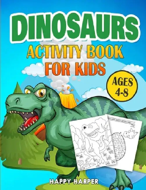 Dinosaurs Activity Book by Harper Hall