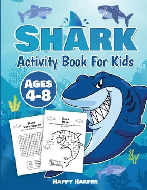 Shark Activity Book by Harper Hall