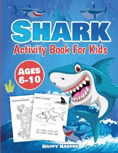 Shark Activity Book by Harper Hall