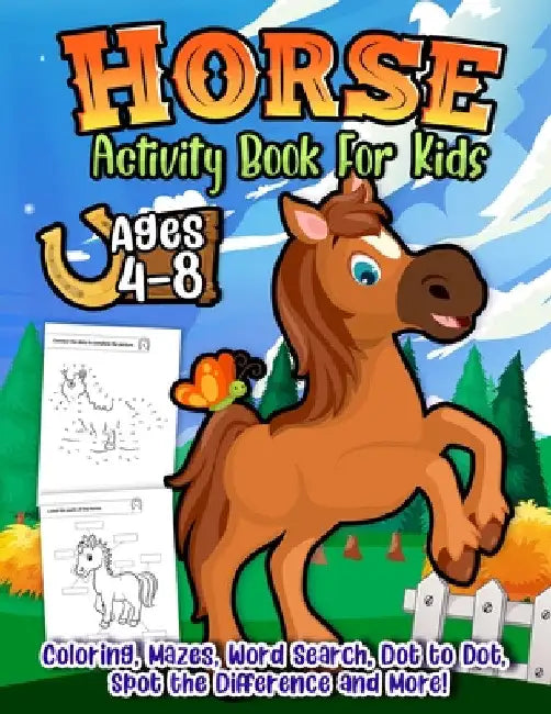 Horse Activity Book by Harper Hall