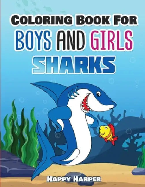 Shark Coloring Book by Harper Hall