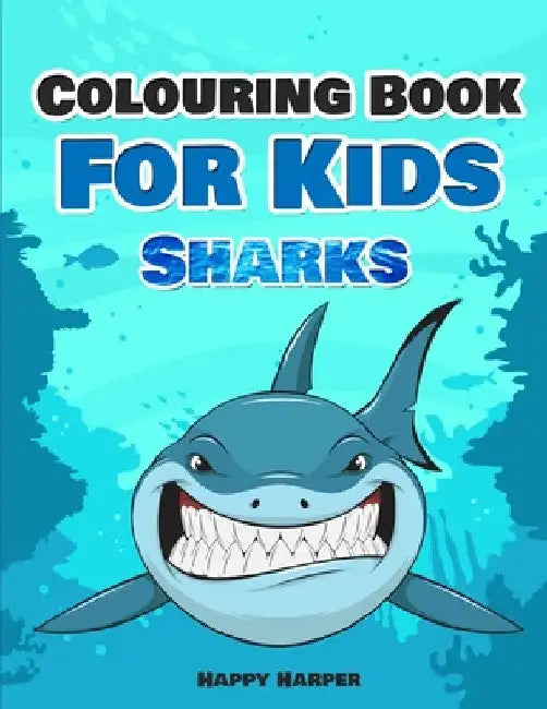 Shark Colouring Book by Harper Hall