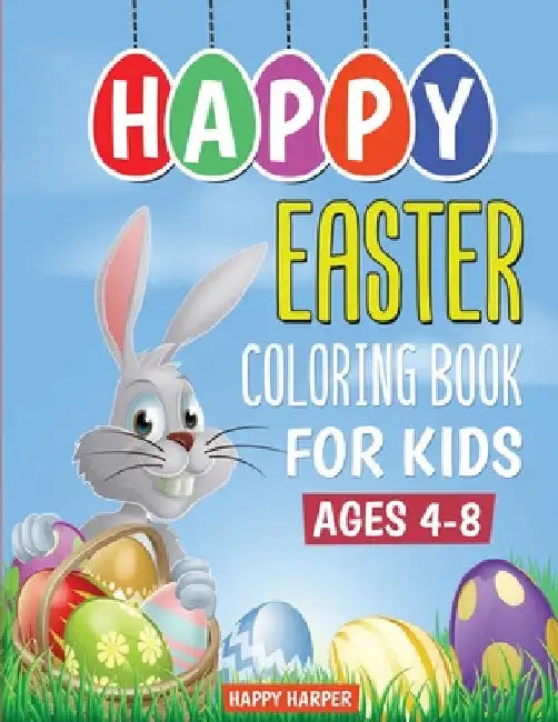 Easter Coloring Book by Harper Hall