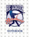 Big Leaguer Baseball Notebook by Daniel J. Flores