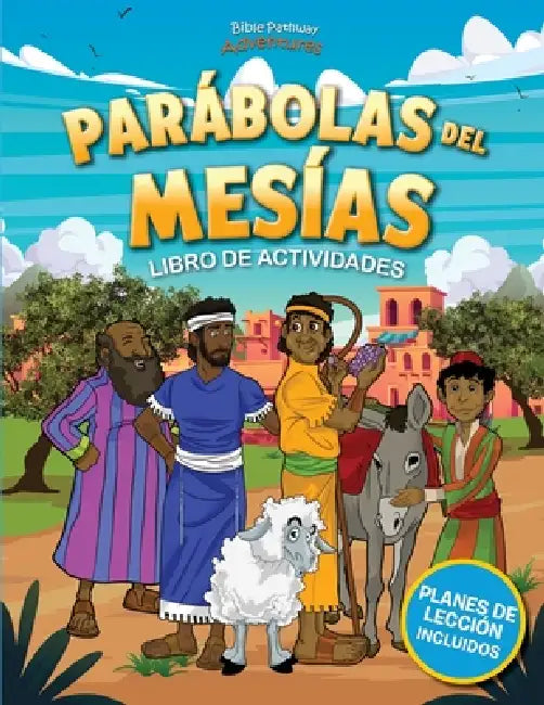 Libro de actividades de las parábolas del Mesías by Pip Reid, Bible Pathway Adventures