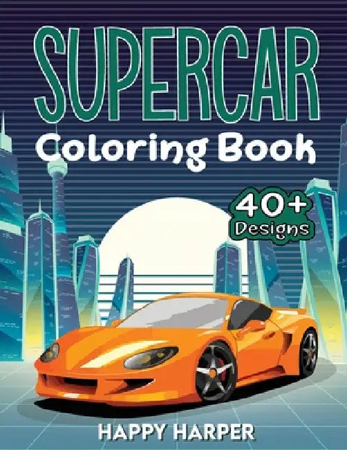 Supercar Coloring by Harper Hall