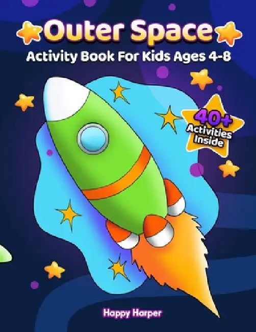 Outer Space Activity Book by Harper Hall