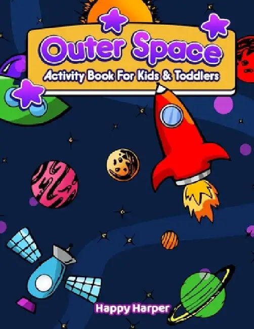 Outer Space Activity Book by Harper Hall