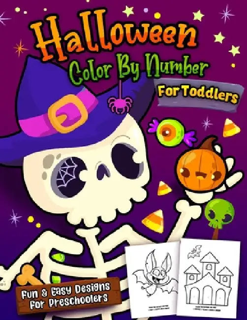 Color By Number - Halloween Edition by Harper Hall