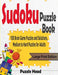 Sudoku Puzzle Book: 100 Brain Game Puzzles and Solutions, Medium to Hard Puzzles for Adults - Large Print Edition by Puzzle Head