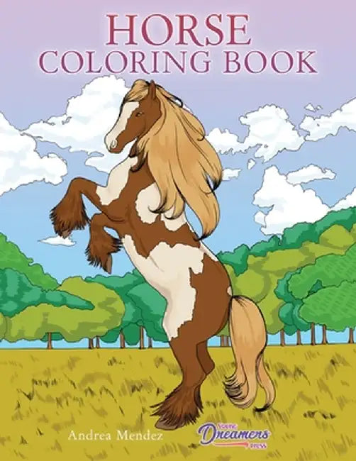 Horse Coloring Book: For Kids Ages 9-12 by Young Dreamers Press