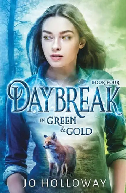 Daybreak in Green & Gold by Jo Holloway