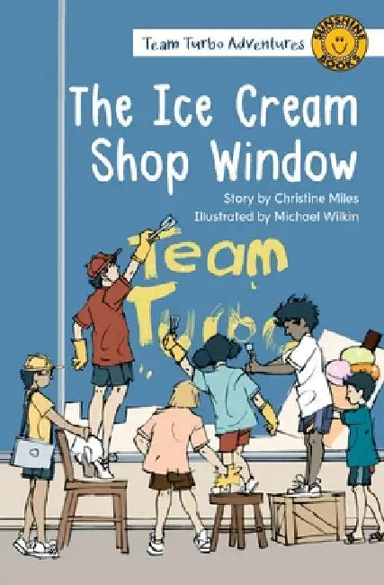 The Ice Cream Shop Window by Christine Miles