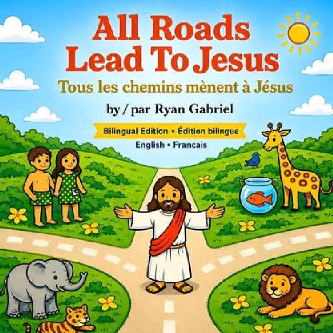 All Roads Lead To Jesus: A Bilingual English-French Children's Book - Special Edition with Bonus Audio Read-Along by Ryan Gabriel