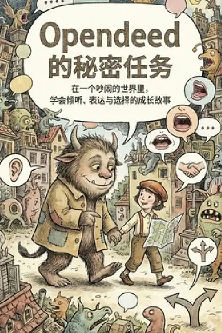 Opendeed 的秘密任务：在嘈杂世界中倾听、表达Ç by Jason Yi Liu