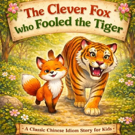 The Clever Fox Who Fooled the Tiger: Classic Chinese Idiom Story for Kids by Charlotte Chang