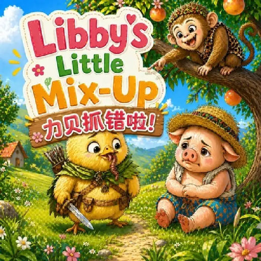 Libby's Little Mix-Up 力贝抓错啦！: Libby, Gobo, & Milo in Happy Valley - Original, Warm and Silly Stories for Lit by Paul Chase, Charlotte Chang