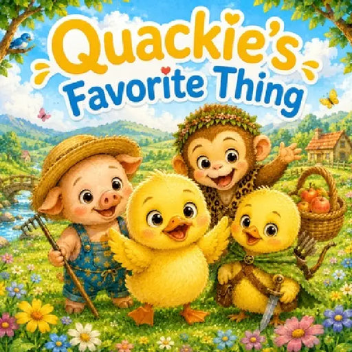 Quackie's Favorite Thing: Libby, Gobo, & Milo in Happy Valley - Original, Warm and Silly Stories for Little Ones by Charlotte Chang, Paul Chase