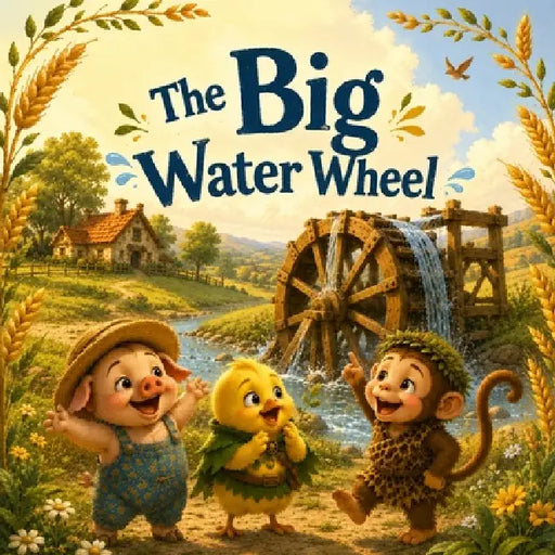 The Big Water Wheel: Libby, Gobo, & Milo in Happy Valley - Original Stories about Teamwork, Hard work, and Never Giving Up by Charlotte Chang, Paul Chase