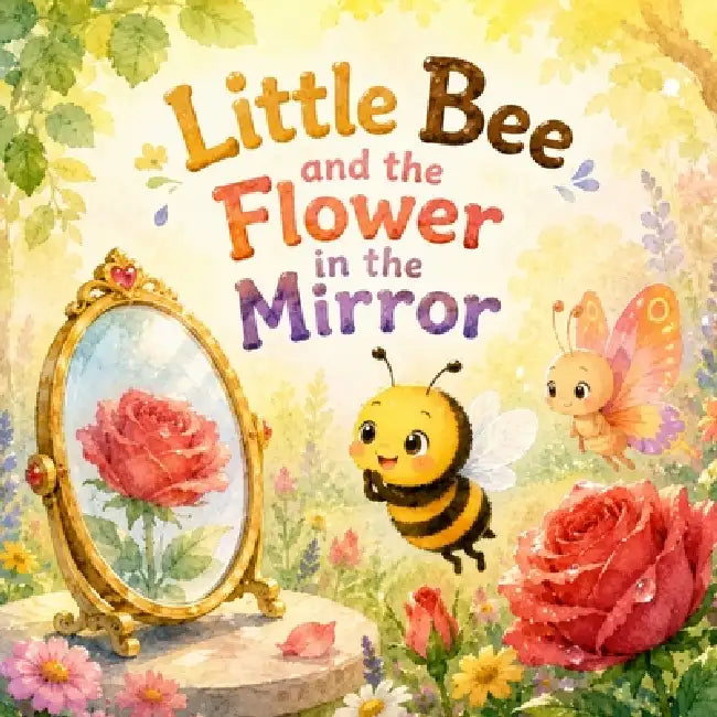 Little Bee and the Flower in the Mirror: A Whimsical Rhyming Picture Book About Curiosity and Discovery by Charlotte Chang, Paul Chase