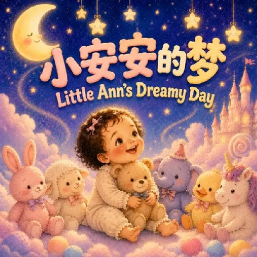 Little Ann's Dreamy Day 小安安的梦: A Bilingual Dreamy Bedtime Nursery Rhyme for Babies and Toddlers in English, Chinese by Charlotte Chang, Paul Chase