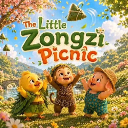 The Little Zongzi Picnic: A Sweet Dragon Boat Festival Story About Friendship, Sharing, and Chinese Culture by Charlotte Chang, Paul Chase