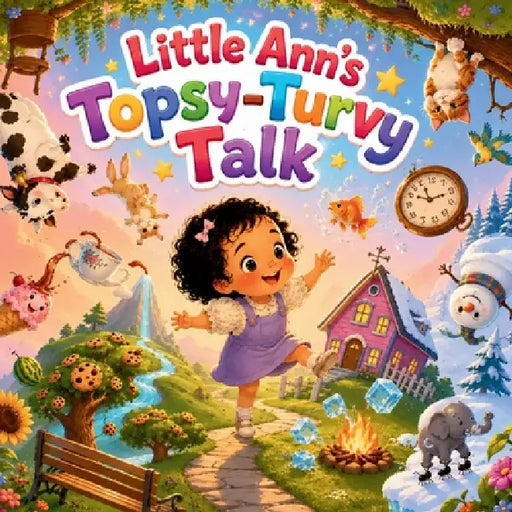 Little Ann's Topsy-Turvy Talk: A Silly Rhyming Picture Book About Upside-Down Words by Charlotte Chang, Paul Chase